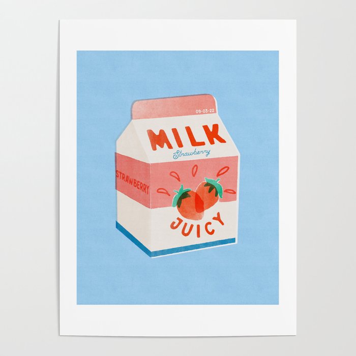 Strawberry Milk Poster Gallery Image 1