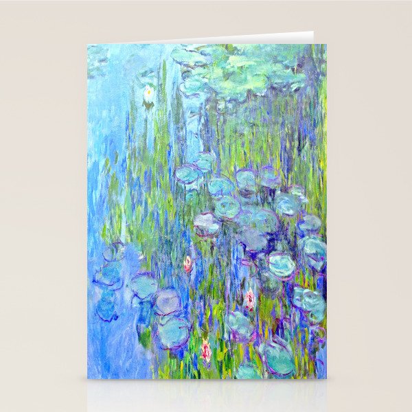 Water Lilies monet : Nympheas Stationery Card Gallery Image 2