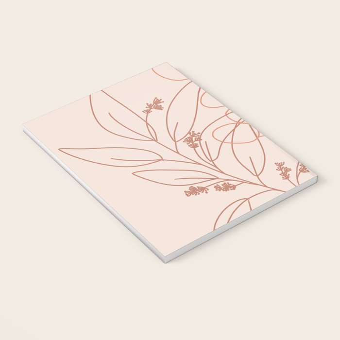 Eucalyptus Line Art Notebook Gallery Image 3