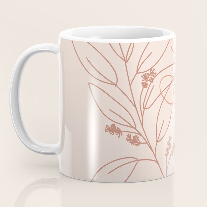 Eucalyptus Line Art Coffee Mug Gallery Image 3