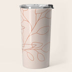 Eucalyptus Line Art Travel Mug Gallery Image 2