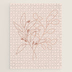 Eucalyptus Line Art Jigsaw Puzzle Gallery Image 1