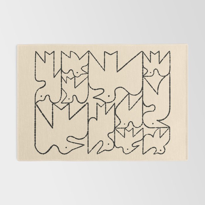 Linear Flock No. 1 Rug Gallery Image 2