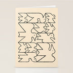 Linear Flock No. 1 Stationery Card Gallery Image 2