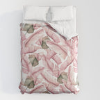 Tropical Banana Leaves, Watercolor Prints Comforter Gallery Image 6