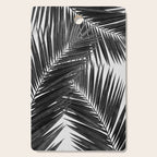 Palm Leaf Black & White III Cutting Board Gallery Image 1