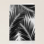 Palm Leaf Black & White III Stationery Card Gallery Image 2