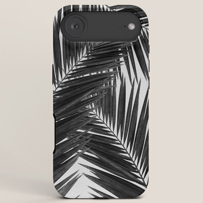 Palm Leaf Black & White III iPhone Case Gallery Image 6