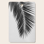 Palm Leaf Black & White I Cutting Board Gallery Image 1