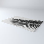 Palm Leaf Black & White I Rug Gallery Image 3