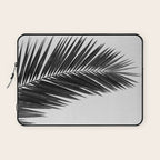 Palm Leaf Black & White I Laptop Sleeve Gallery Image 1