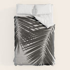 Palm Leaf Black & White II Comforter Gallery Image 6