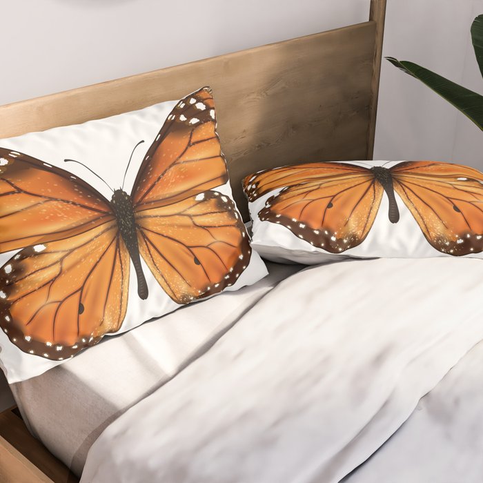 monarch butterfly Pillow Sham Gallery Image 2