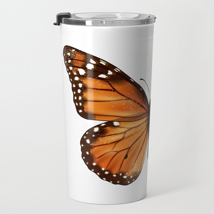 monarch butterfly Travel Mug Gallery Image 3