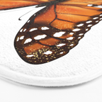 monarch butterfly Bath Mat Gallery Image 3