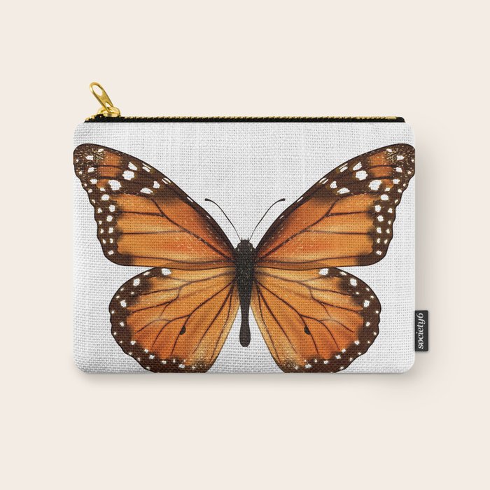 monarch butterfly Carry All Pouch Gallery Image 1