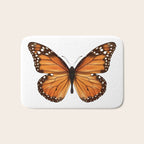 monarch butterfly Bath Mat Gallery Image 1