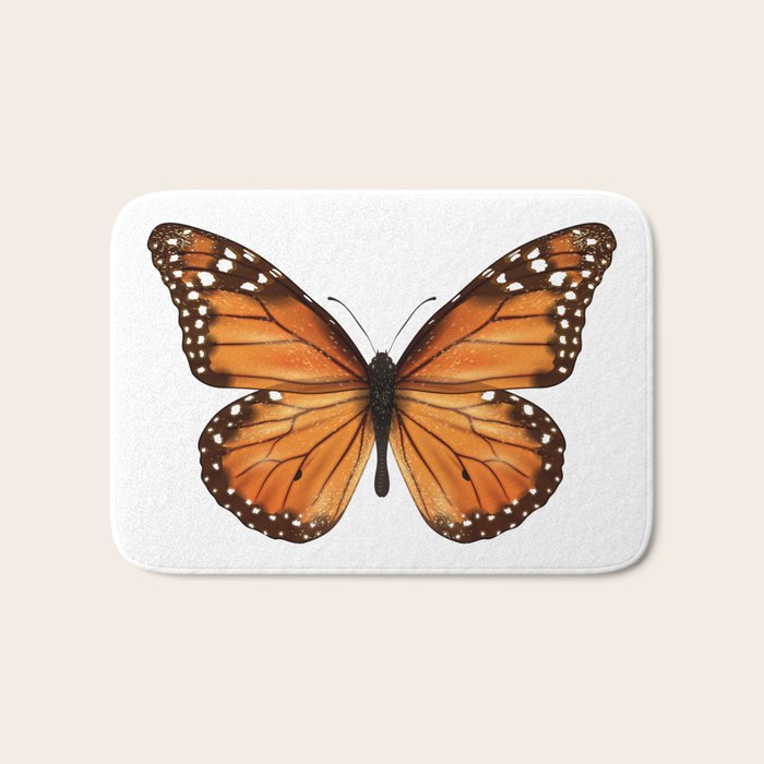 monarch butterfly Bath Mat Gallery Image 1