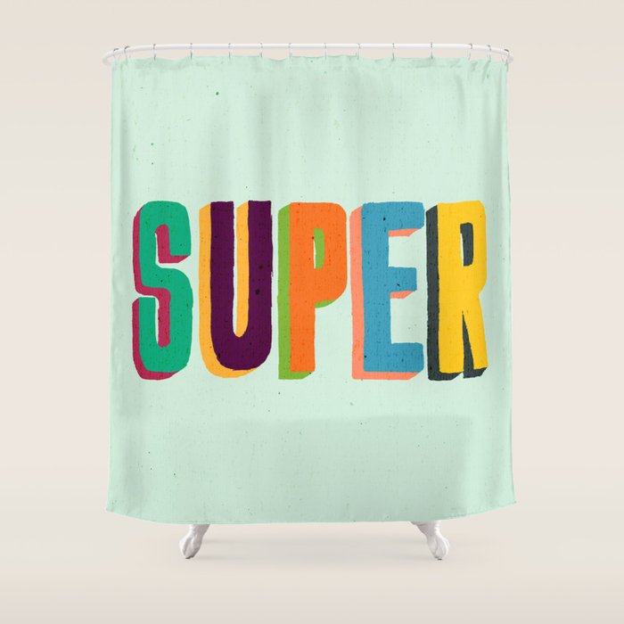 Super Shower Curtain Gallery Image 1