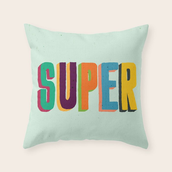 Super Throw Pillow Gallery Image 6