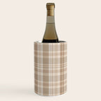 Plaid Prints, Brown and Beige Wine Chiller Gallery Image 3
