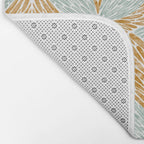 Rustic Follage Elegance Bath Mat Gallery Image 2