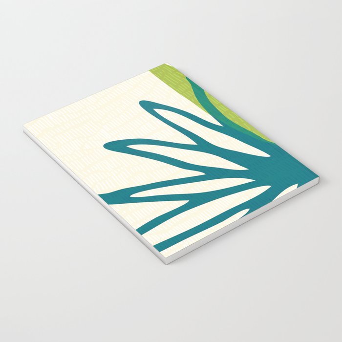 Playful Abstract Plant Shapes Notebook Gallery Image 3