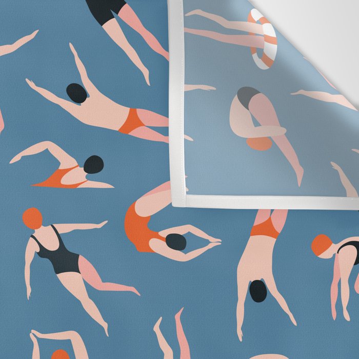 Swimming pool Wall Tapestry Gallery Image 3