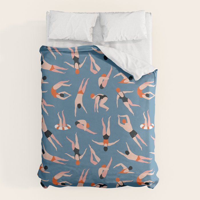 Swimming pool Duvet Cover Gallery Image 6