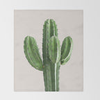Cactus 4 Throw Blanket Gallery Image 2