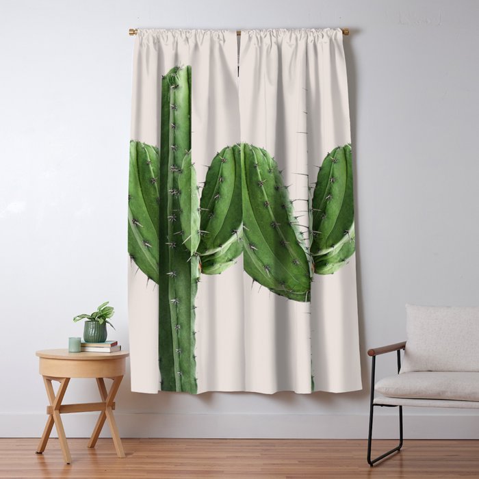 Cactus 4 Window Curtain Gallery Image 5