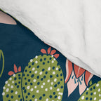 Succulent Garden Navy Comforter Gallery Image 4
