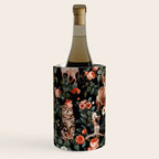 Cat and Floral Pattern II Wine Chiller Gallery Image 2
