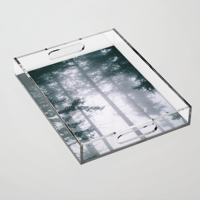 Moody Forest II Acrylic Tray Gallery Image 1