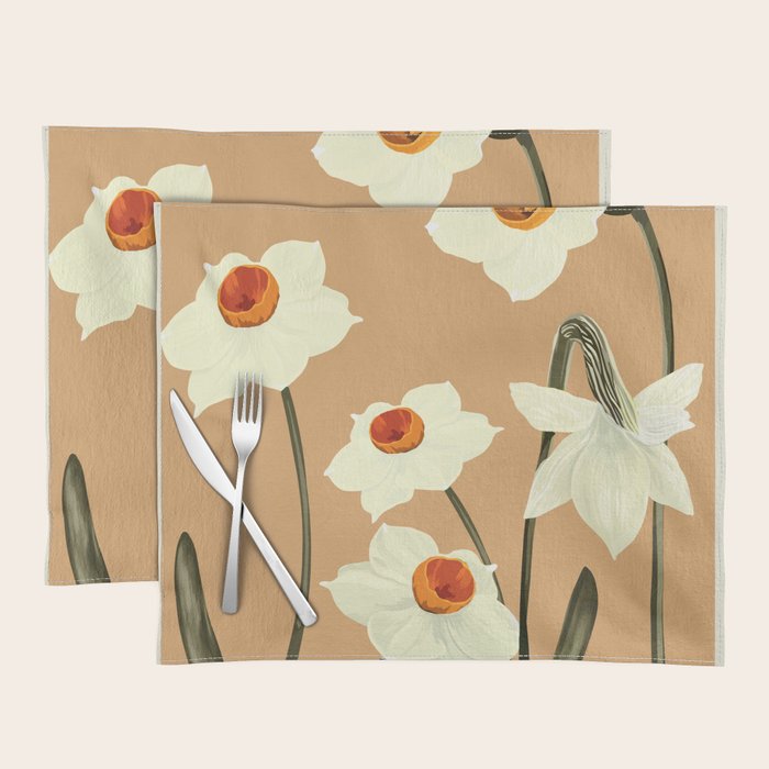 Beautiful Summer flowers II Placemat Gallery Image 1