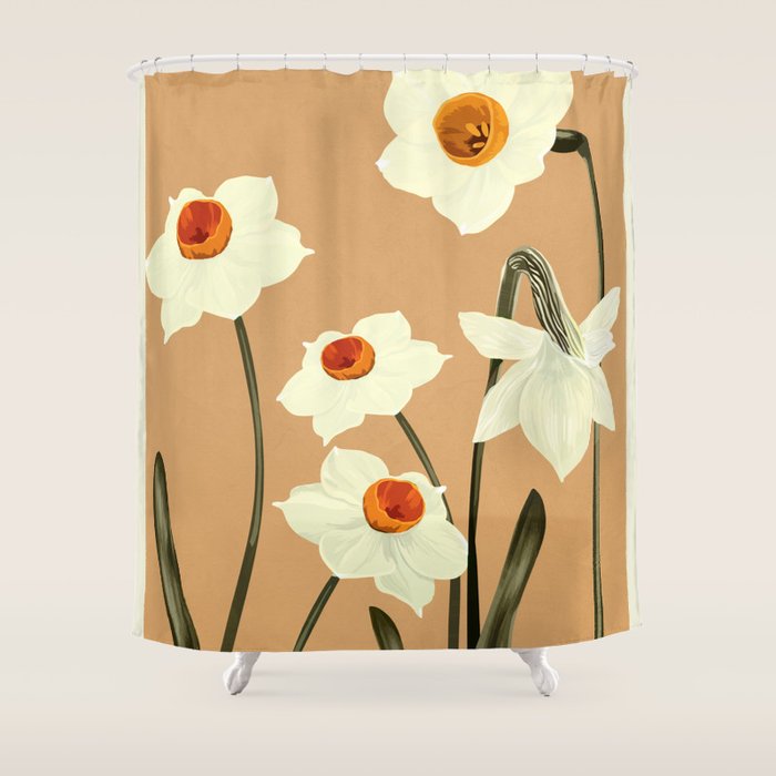 Beautiful Summer flowers II Shower Curtain Gallery Image 1