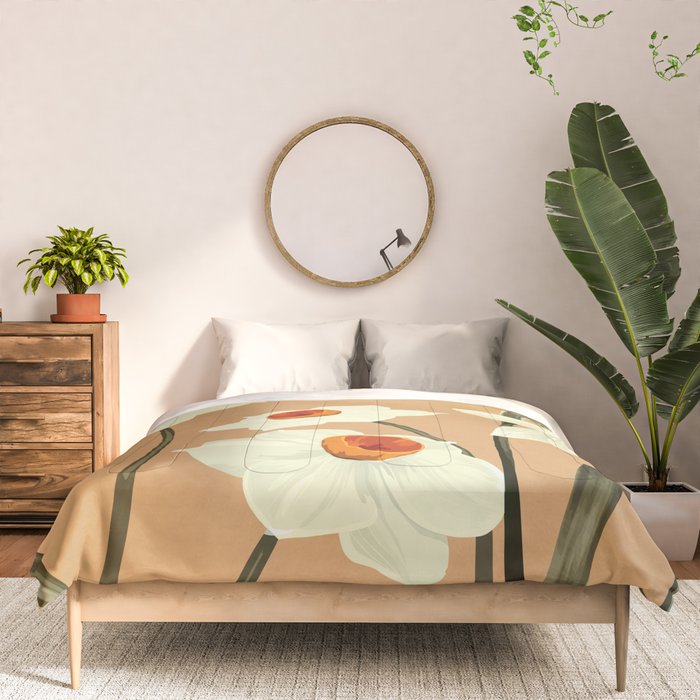 Beautiful Summer flowers II Comforter Gallery Image 3