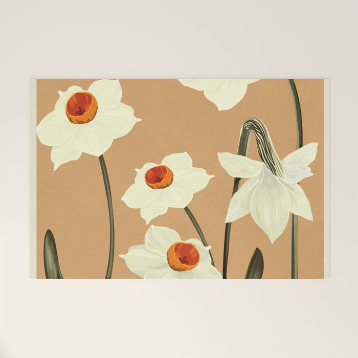 Beautiful Summer flowers II Welcome Mat Gallery Image 1