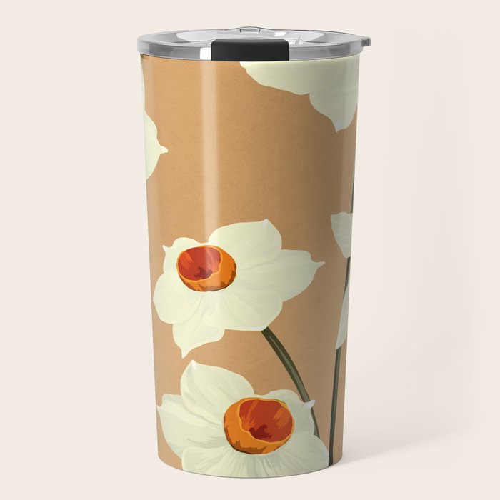Beautiful Summer flowers II Travel Mug Gallery Image 1
