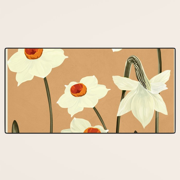 Beautiful Summer flowers II Desk Mat Gallery Image 3