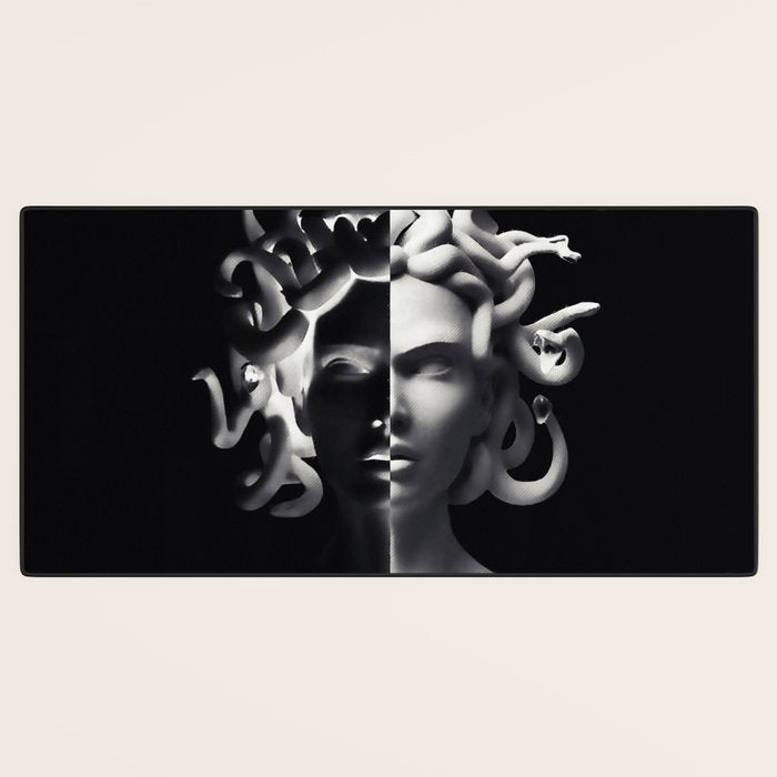 Positive-negative Medusa Desk Mat Gallery Image 3