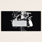 Positive-negative Medusa Desk Mat Gallery Image 1