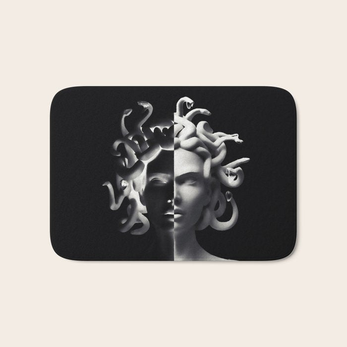 Positive-negative Medusa Bath Mat Gallery Image 1