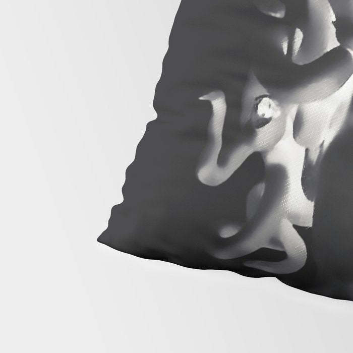 Positive-negative Medusa Pillow Sham Gallery Image 4