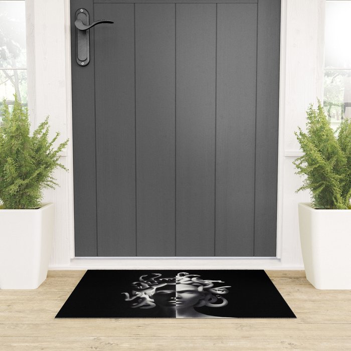 Positive-negative Medusa Welcome Mat Gallery Image 3