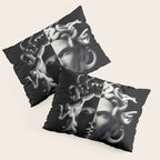 Positive-negative Medusa Pillow Sham Gallery Image 3