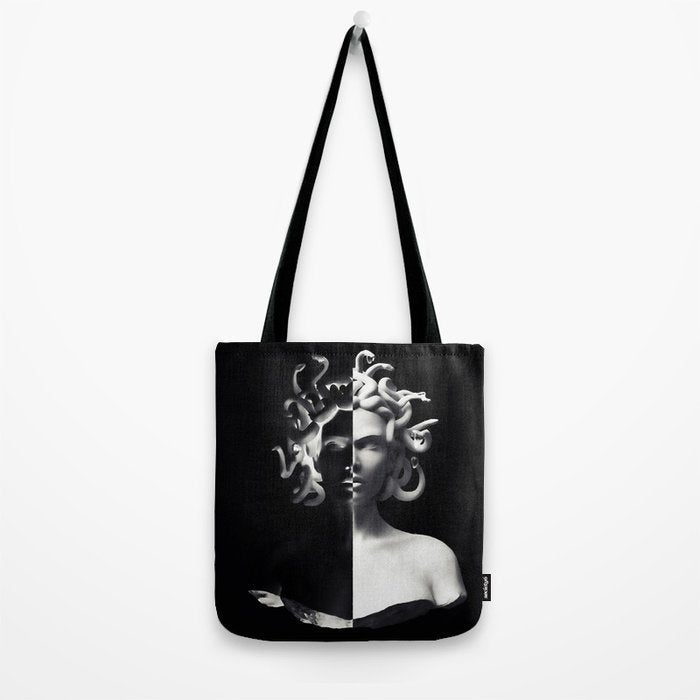 Positive-negative Medusa Tote Bag Gallery Image 2