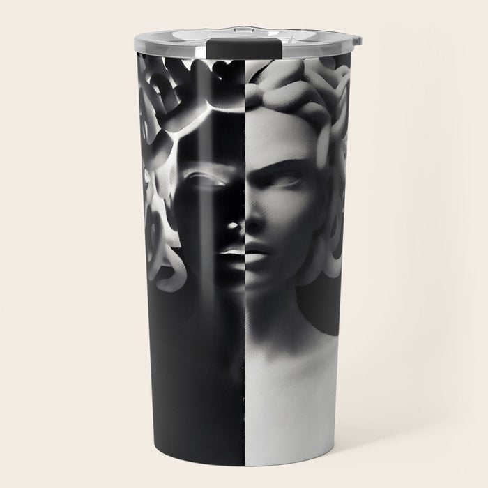 Positive-negative Medusa Travel Mug Gallery Image 1