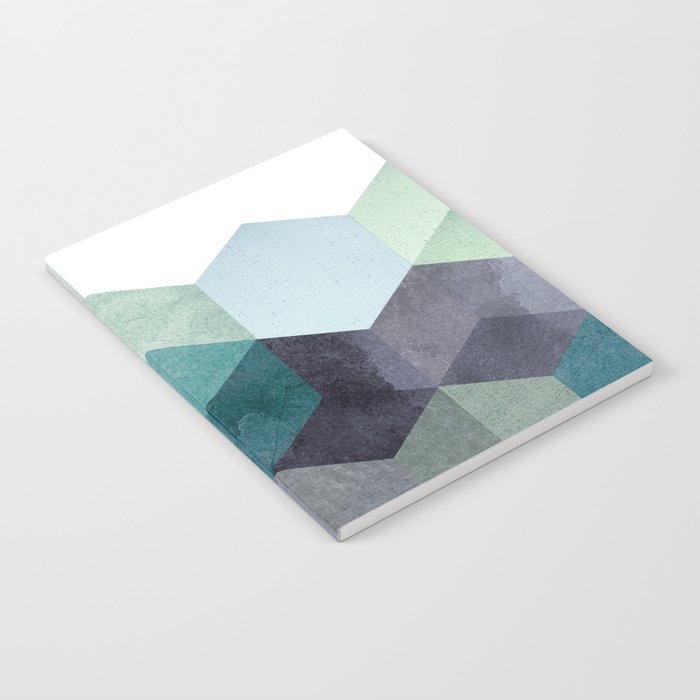 ABSTRACT GEOMETRIC COMPOSITION III Notebook Gallery Image 2