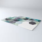 ABSTRACT GEOMETRIC COMPOSITION III Rug Gallery Image 3